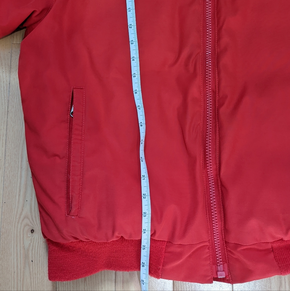 VTG North Face Goose Down 80s//90s Ski Snow Jacket XL Red Very good Condition - Picture 12 of 14